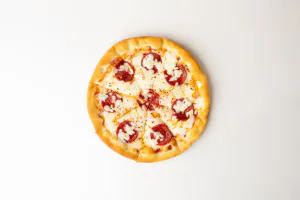 Pizza Pepperoni with Honey